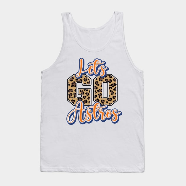 Let's Go Astros! World Series Bound Tank Top by fineaswine